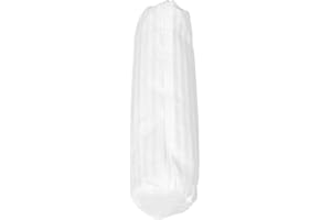 GRIRIW Cylindrical Pillow Cover 15x80cm with Zipper, Washable Neck Roll Pillowcase for Body and Knee