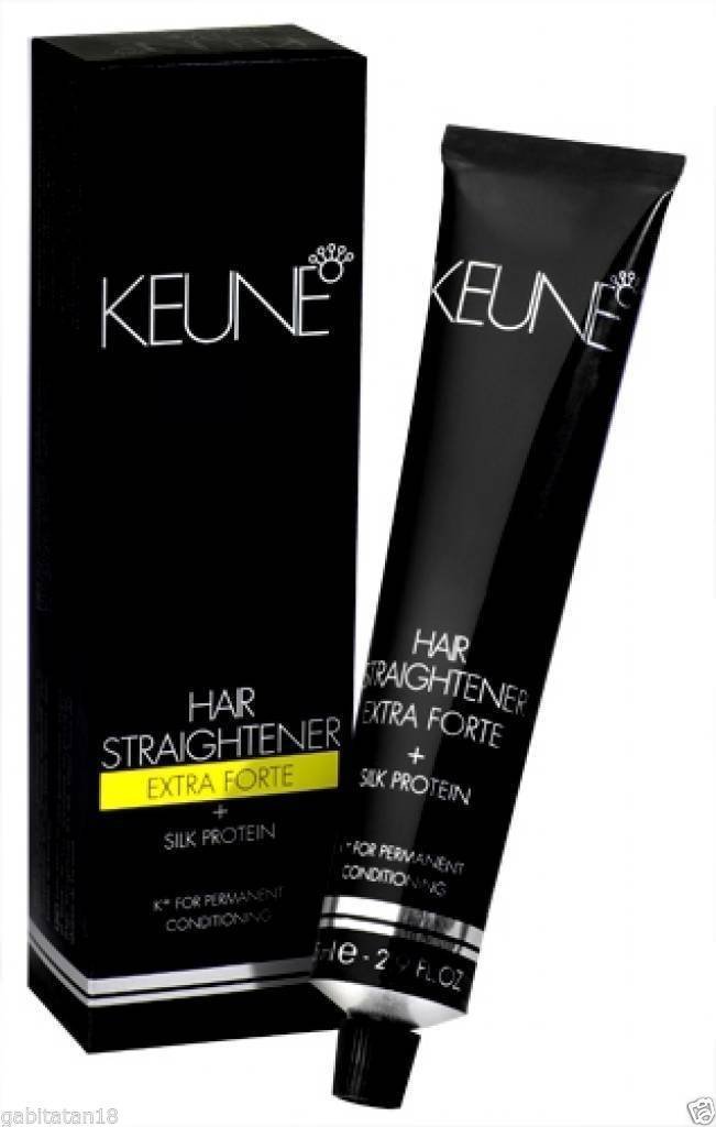 how to use keune hair straightener