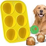 BABORUI 6 Cavities Silicone Dog Treat Molds for