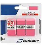 Babolat VS Original Overgrip (3 Per Pack), Pink, One Size