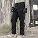 FREE SOLDIER Outdoor Men Multi Pockets Tactical Pants Cargo Pants( Black, L)
