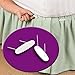 Miles Kimball Bedskirt Pins,White,One Size Fits All
