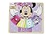 Melissa & Doug Disney Minnie Mouse Wooden Basic Skills Board - Zip, Lace, Tie, Buckle, Button, and Snap