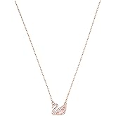 SWAROVSKI Dazzling Swan Necklace Rose Gold/Rose Gold Shiny Plating One Size
