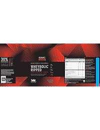 GNC AMP Polvo de proteínas de trigo con ribete de rueda, vainilla clásica, 22 servires, contiene 1.41 oz de...