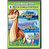 The Land Before Time V-VII 3-Movie Family Fun Pack The Mysterious Island / The Secret of Saurus Rock / The Stone of Cold Fire