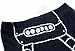 Hugbug Toddler Boys Cute Robot Heart Pajamas  Dark Blue 2T