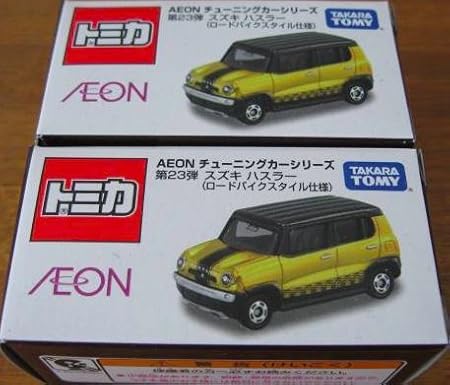 Amazon トミカ イオン チューニングカーシリーズ 第23弾 スズキ ハスラー ロードバイク仕様 ミニカー ダイキャストカー おもちゃ