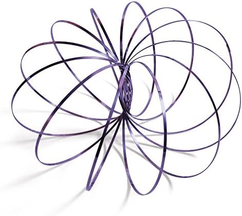 Galactic Toys Galactic Globe Original Kinetic Spring Multi-Sensory Fidget Toy - Purple
