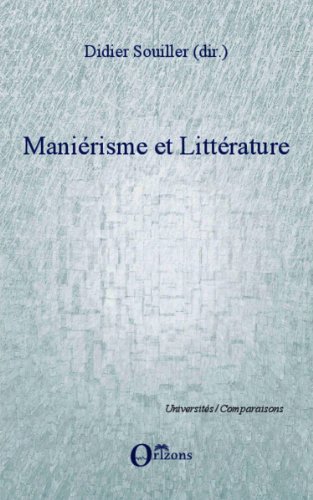 Maniérisme et littérature
