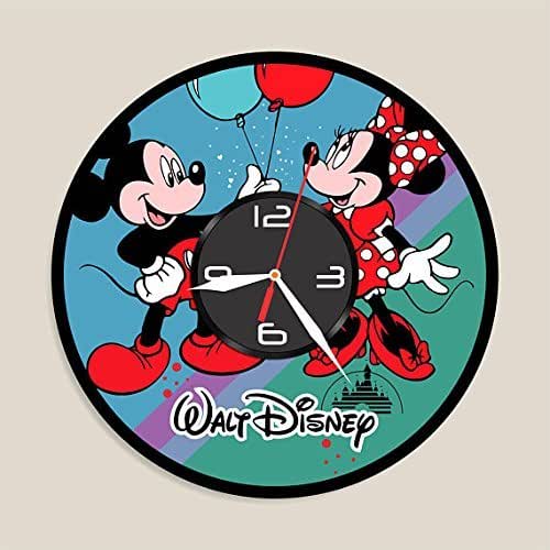 Handmade Vinyl Wall Clock Walt Disney vinyl clock Walt