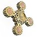 Lahtak Fidget Spinner Prime - Metal Fidget Spinner Case - Cool Fidget Spinner Toy - Hand Spinner - Gold Fidget Spinner - Best Fidget Spinner - Brass Rare Transformer Fidget Spinner Detachable DIY