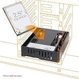 ICY DOCK 2.5" SSD / SATA Hard Drive to Desktop 3.5" SATA Drive Bay Converter Bracket Mounting Kit - EZConvert MB882SP-1S-3B