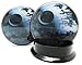 Star Wars Death Star Ear Plugs - Acrylic Screw-On - 10 Sizes - Brand NewPair