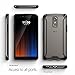 Poetic Affinity Slim Fit LG Stylo 3 Clear Case With Anti-Slip Side Grip and Reinforced Corner Protection Bumper for LG Stylo 3 Black/Clear