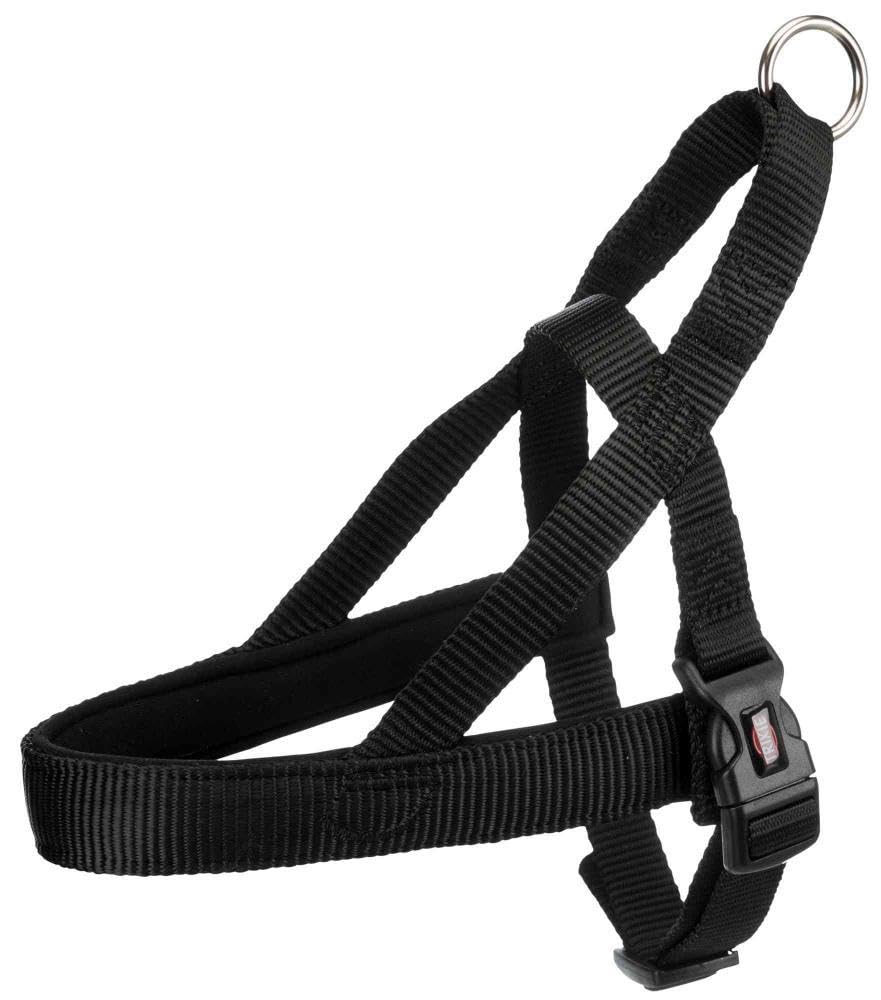 Trixie 20541 Premium Comfort Harness L-XL 68-88 cm/50 mm Black