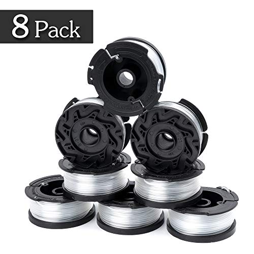 FutureWay String Trimmer Replacement Spool Line 0.065” LST201 GH900, Weed Eater String Autofeed Spool Line 30ft Compatible with Black Decker AF-100, Cordless Trimmer Edger Replacement (8 Spools) - Thumbnail 6