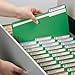 Smead Fastener File Folder, 2 Fasteners, Reinforced 1/3-Cut Tab, Legal Size, Green, 50 per Box (17140) (Pack of 1)