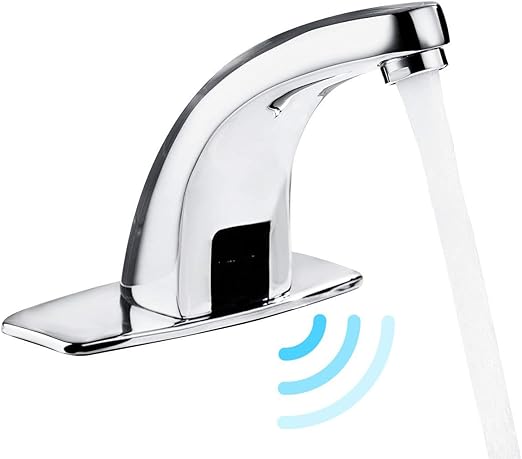 Rxlife Electronic Automatic Sensor Touchless Bathroom Sink Faucet
