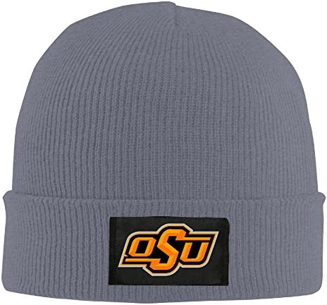 UglyBee Unisex Oklahoma State University Logo Knitted Wool Beanie Skull Caps