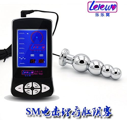 SM offbeat masturbation men and women with bipolar electric shock climax metal anus plug clogged training backyard gay.