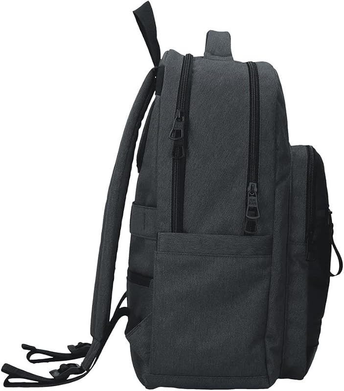 Whitton Sac à dos pour ordinateur portable 15,6 pouces Noir 31 x 44 x 15 cm Cuir synthétique et polyester by Joumma Bags — photo 2 sur 6