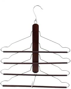 MGMDIAN Perchas múltiples 4 estantes de Planchado extraíbles Gabinete