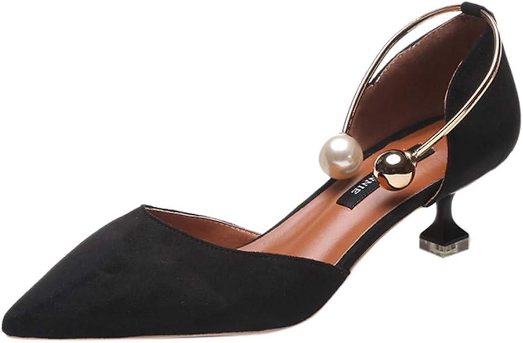 coral kitten heel sandals