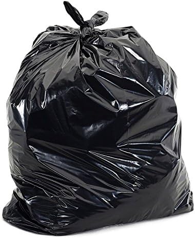 Unique Gadget Rubbish Waste Disposable Bags (21x19-inch, Black)