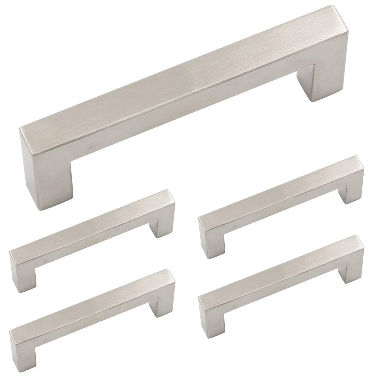 Best Homidy Kitchen Cabinet Pulls And Knobs Brushed Nickel