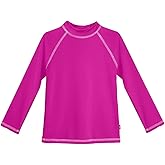 Long Sleeve Rashguard for Girls with UPF 50+ Sun Protection | White by City Threads