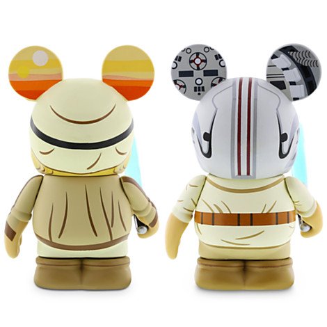 Disney Vinylmation Star Wars Eachez Luke Skywalker: NON VARIANT 9/10 & Tatooine VARIANT 1/10