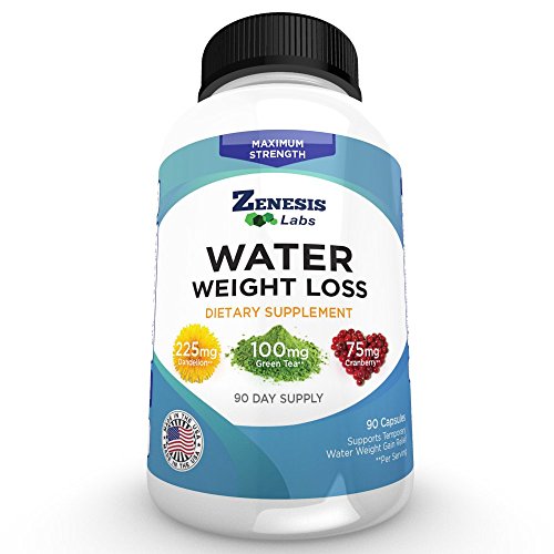 Water Pill Diuretic Weight Loss 90 Capsules Health Point