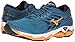 Mizuno Men's Wave Horizon 2 Running Shoe, Blue Sapphire/Bright Marigold/Black, 10 D US