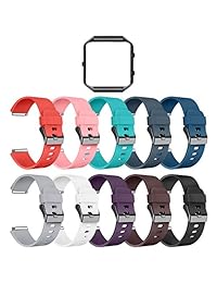 LEEFOX Compatible Fitbit Blaze correas marco, edición especial correa de repuesto para Fitbit Blaze Smart Fitness reloj deportivo accesorios pulseras pequeñas grandes hombres mujeres niños niñas