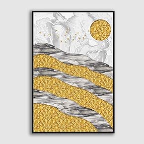 SIGNFORD Framed Canvas Home Artwork Decoration Abstract Scenery...