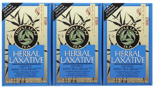 Triple Leaf Tea Herbal Laxative -- 20 Tea Bags