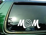 Volleyball Mom- Die Cut Vinyl Window Decal/sticker for Car or Truck 3x8