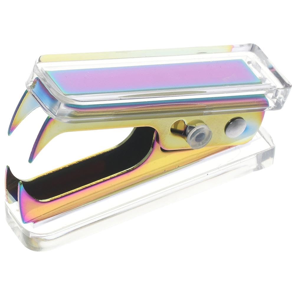 Risedot Multicolour Staple Remover Professional Acrylic Staples Puller Tool, for Office, Desktop Dress Up, Home, Colleagues