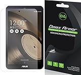 [3-Pack] Dmax Armor- ASUS MeMO Pad 8 / MG8 (ME181C) Screen Protector High Definition Clear Shield - Lifetime Replacements Warranty- Retail Packaging