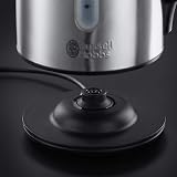 Russell Hobbs 1.7L Cordless Kettle Quiet Boil Stainless Steel view 3