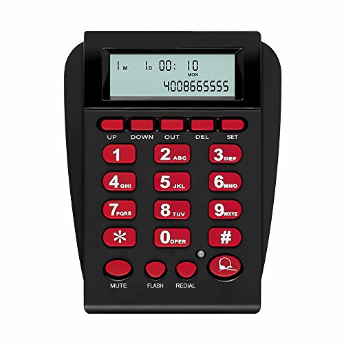 MCHEETA Call Center Phone Corded, Telephone with Headset for Call Center Office, with Hands-free Noise Cancelling Headset & Compact Dialpad