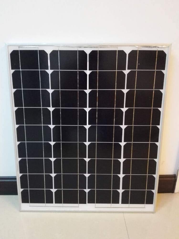 Solar Panel, 50W Single Crystal Solar Panel Power