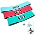 Victorem Resistance Hip Booty Bands Set - Fabric Thigh Bands for Glutes and Legs Exercise - with Digital Workout Guide