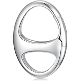 925 Sterling Silver Double Opening Lobster Clasp, Necklace Bracelet Anklet Jewelry Extender Clasp for DIY Jewelry Making (Style 3-1pc)