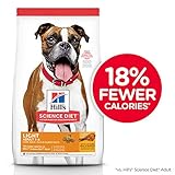 Hill's Science Diet Dry Dog Food, Adult, Light for Healthy Weight & Weight Management, with Chicken Meal & Barley Recipe, 5 lb Bag