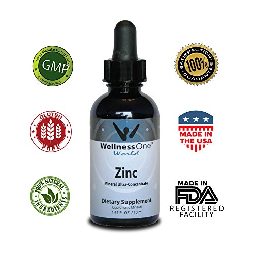 Zinc Best Liquid Ionic Mineral Supplement Supports Immune System
