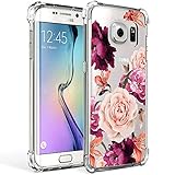 Galaxy S7 Edge Case for Girls Women Clear with