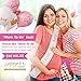 Girl Baby Shower Party Decorations Pink, White and Gold Theme Decor Set with Banners, Balloons, Poms, Lanterns, Tassels and Sash (42 Pieces)
