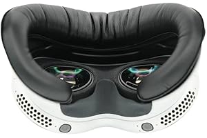 Wmool Facial Interface & Face Cover Pad for Apple Vision Pro, Sweat-Proof PU Foam/Ice Silk Cushion VR Accessories for Apple Vision Pro, Facial Pads Compatible with Apple Vision Pro